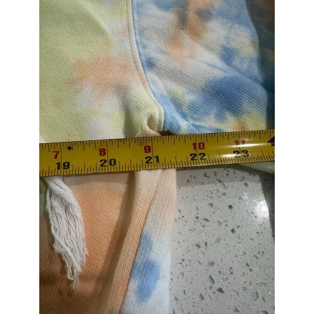 Exist Tie-Dye Cropped Surfer Hoodie Size Large - Picture 3 of 5